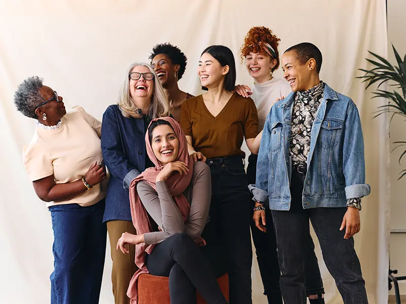 Women aged 18 and older in a group living environment